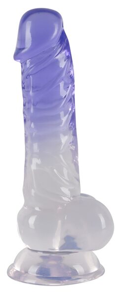 19cm Clear Dildo with Balls