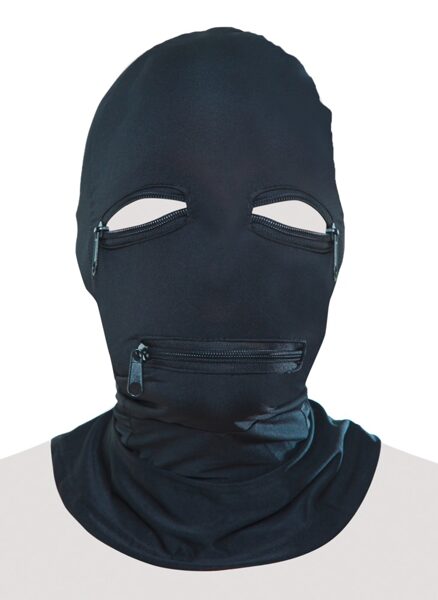 Maska ar rāvējslēdzēju Zipper Face Hood