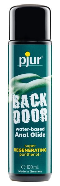 100ml Anālais lubrikants pjur BACK DOOR Regenerating Anal Glide
