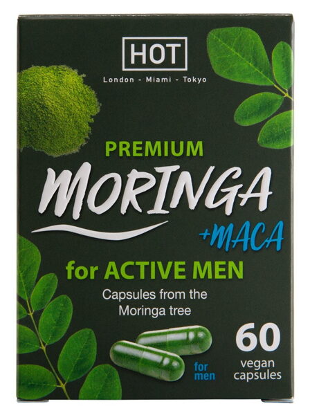 Enerģijai Pure Moringa + Maca Man Power