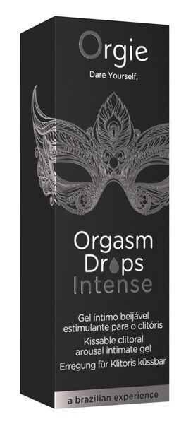 Stimulējošs Gēls Orgasm Drops Intense