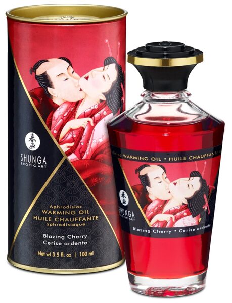 100ml Dažādas garšas, smaržas Sildoša eļļa Aphrodisiac Warming Oil
