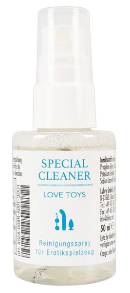 Rotaļlietu tīrīšanas līdzeklis Special Cleaner Love Toys 50ml