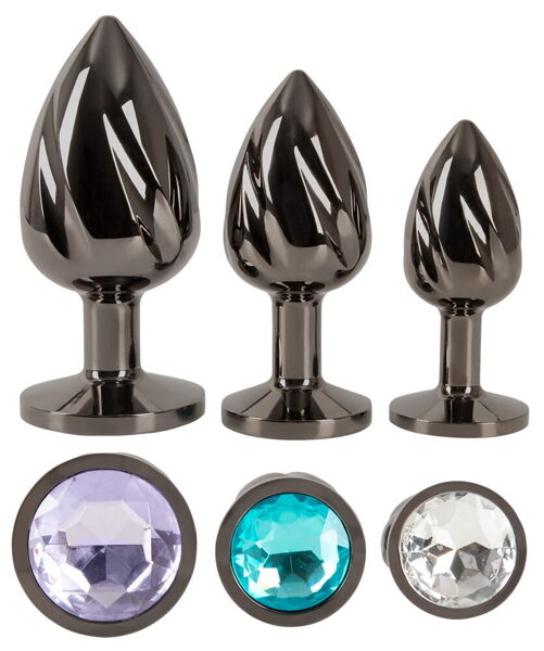 Komplekts Metal Butt Plug Set